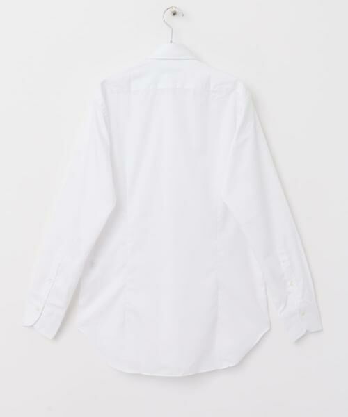 URBAN RESEARCH DOORS / アーバンリサーチ ドアーズ シャツ・ブラウス | 『イージーケア』LIFE STYLE TAILOR セミワイド無地ツイルシャツ | 詳細2