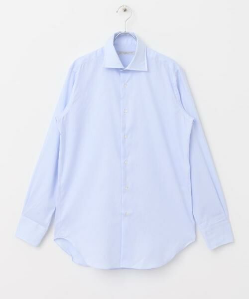 URBAN RESEARCH DOORS / アーバンリサーチ ドアーズ シャツ・ブラウス | 『イージーケア』LIFE STYLE TAILOR セミワイド細ストライプシャツ | 詳細1