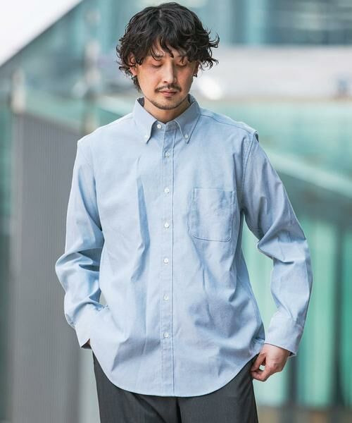 URBAN RESEARCH DOORS / アーバンリサーチ ドアーズ シャツ・ブラウス | 『イージーケア』『速乾』LIFE STYLE TAILOR　マルチスペックオックスBDシャツ | 詳細1