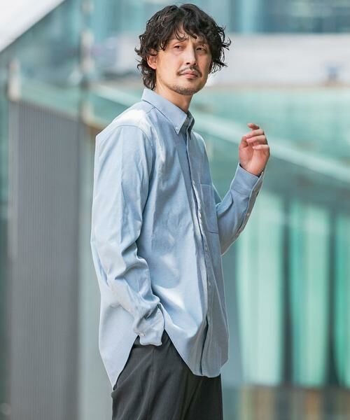 URBAN RESEARCH DOORS / アーバンリサーチ ドアーズ シャツ・ブラウス | 『イージーケア』『速乾』LIFE STYLE TAILOR　マルチスペックオックスBDシャツ | 詳細4