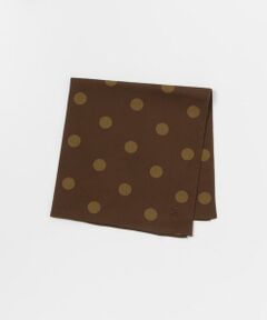 URBAN RESEARCH DOORS / アーバンリサーチ ドアーズ ハンカチ | LIFE STYLE TAILOR　ドット柄コットンハンカチ