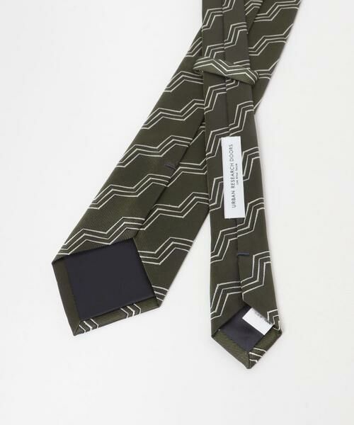 URBAN RESEARCH DOORS / アーバンリサーチ ドアーズ ネクタイ | LIFE STYLE TAILOR　23AW国内タイジグザグ1 | 詳細2