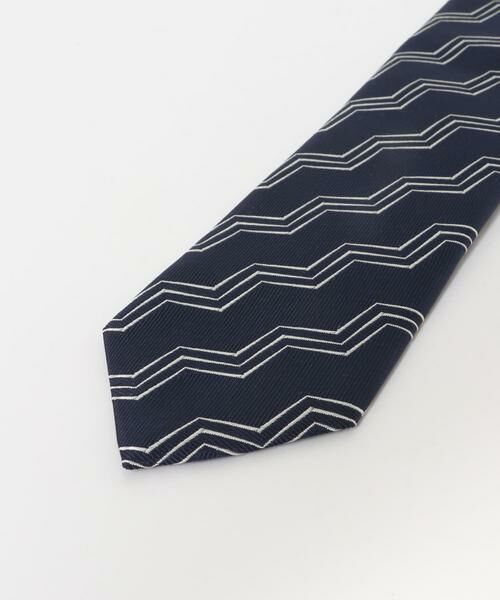 URBAN RESEARCH DOORS / アーバンリサーチ ドアーズ ネクタイ | LIFE STYLE TAILOR　23AW国内タイジグザグ1 | 詳細4