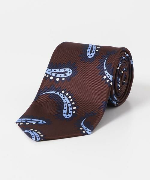 URBAN RESEARCH DOORS / アーバンリサーチ ドアーズ ネクタイ | LIFE STYLE TAILOR　DAVID EVANS シルクプリントタイ2 | 詳細3