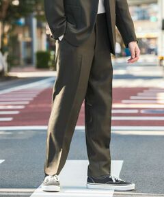 URBAN RESEARCH DOORS / アーバンリサーチ ドアーズ スラックス・ドレスパンツ | 『イージーケア』LIFE STYLE TAILOR　ウールライクツイルコンフォータブルパンツ