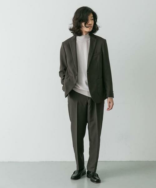 URBAN RESEARCH DOORS / アーバンリサーチ ドアーズ スラックス・ドレスパンツ | 『イージーケア』LIFE STYLE TAILOR　ウールライクツイルコンフォータブルパンツ | 詳細10