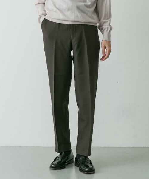URBAN RESEARCH DOORS / アーバンリサーチ ドアーズ スラックス・ドレスパンツ | 『イージーケア』LIFE STYLE TAILOR　ウールライクツイルコンフォータブルパンツ | 詳細7