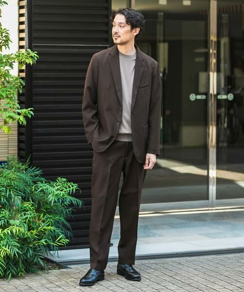 URBAN RESEARCH DOORS / アーバンリサーチ ドアーズ スラックス・ドレスパンツ | 『イージーケア』LIFE STYLE TAILOR　ウールライクツイルコンフォータブルパンツ | 詳細19
