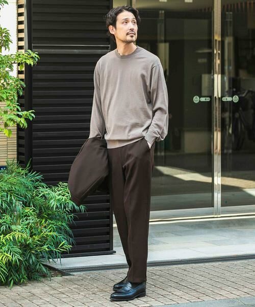 URBAN RESEARCH DOORS / アーバンリサーチ ドアーズ スラックス・ドレスパンツ | 『イージーケア』LIFE STYLE TAILOR　ウールライクツイルコンフォータブルパンツ | 詳細22