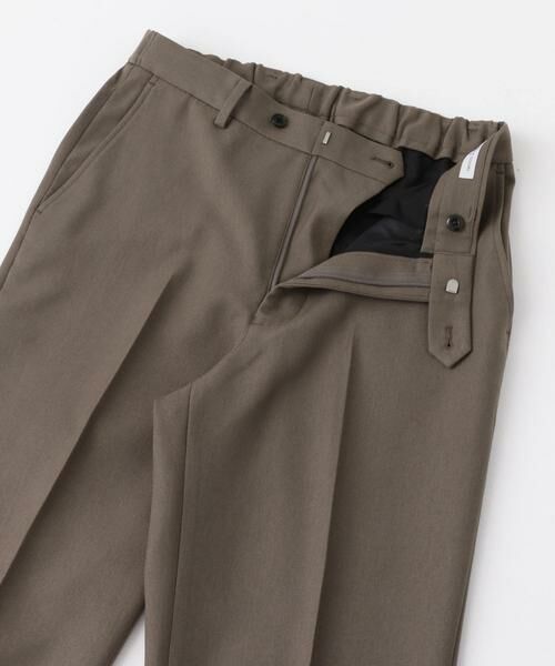 URBAN RESEARCH DOORS / アーバンリサーチ ドアーズ スラックス・ドレスパンツ | 『イージーケア』LIFE STYLE TAILOR　ブラッシュドウールライクコンフォータブルパンツ | 詳細8