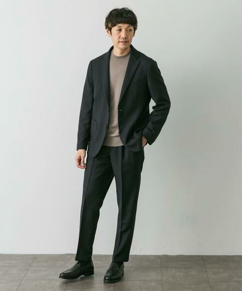 URBAN RESEARCH DOORS / アーバンリサーチ ドアーズ スラックス・ドレスパンツ | 『イージーケア』LIFE STYLE TAILOR　ブラッシュドウールライクコンフォータブルパンツ | 詳細22