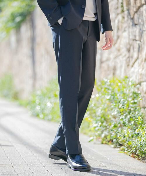URBAN RESEARCH DOORS / アーバンリサーチ ドアーズ スラックス・ドレスパンツ | 『イージーケア』LIFE STYLE TAILOR　ブラッシュドウールライクコンフォータブルパンツ | 詳細14