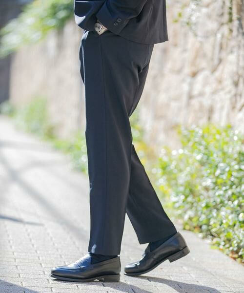 URBAN RESEARCH DOORS / アーバンリサーチ ドアーズ スラックス・ドレスパンツ | 『イージーケア』LIFE STYLE TAILOR　ブラッシュドウールライクコンフォータブルパンツ | 詳細16