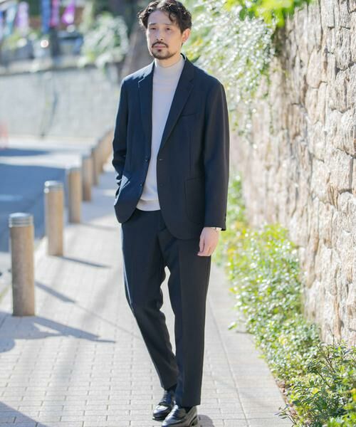 URBAN RESEARCH DOORS / アーバンリサーチ ドアーズ スラックス・ドレスパンツ | 『イージーケア』LIFE STYLE TAILOR　ブラッシュドウールライクコンフォータブルパンツ | 詳細18
