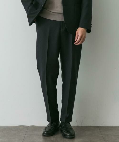 URBAN RESEARCH DOORS / アーバンリサーチ ドアーズ スラックス・ドレスパンツ | 『イージーケア』LIFE STYLE TAILOR　ブラッシュドウールライクコンフォータブルパンツ | 詳細19