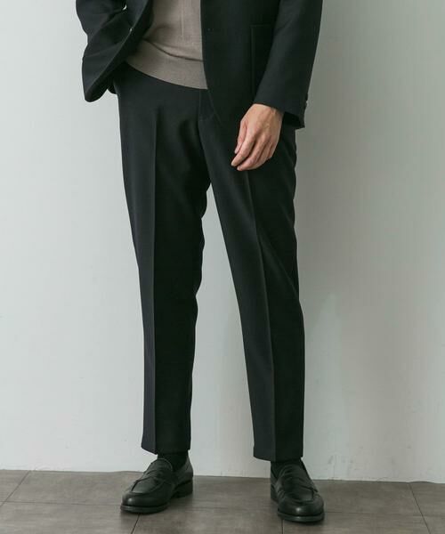 URBAN RESEARCH DOORS / アーバンリサーチ ドアーズ スラックス・ドレスパンツ | 『イージーケア』LIFE STYLE TAILOR　ブラッシュドウールライクコンフォータブルパンツ | 詳細20