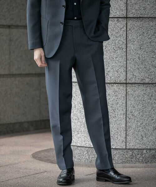 URBAN RESEARCH DOORS / アーバンリサーチ ドアーズ スラックス・ドレスパンツ | 『イージーケア』LIFE STYLE TAILOR　ブラッシュドウールライクコンフォータブルパンツ | 詳細28