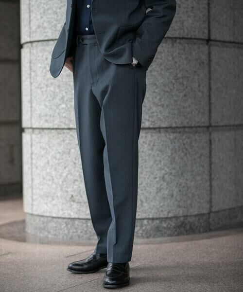 URBAN RESEARCH DOORS / アーバンリサーチ ドアーズ スラックス・ドレスパンツ | 『イージーケア』LIFE STYLE TAILOR　ブラッシュドウールライクコンフォータブルパンツ | 詳細30