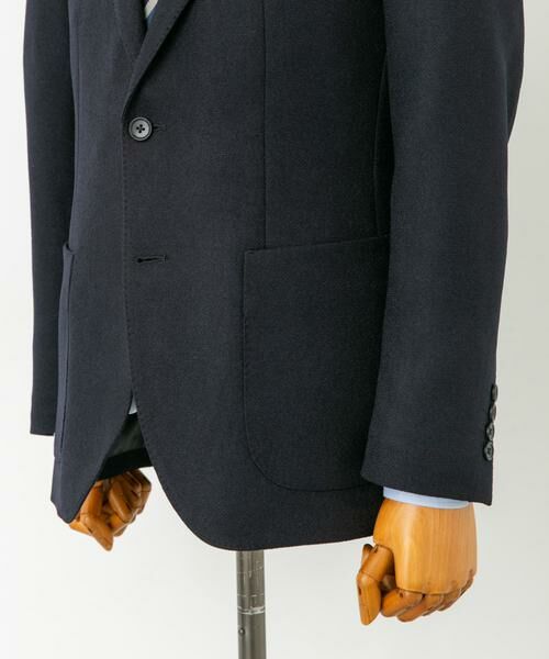 URBAN RESEARCH DOORS / アーバンリサーチ ドアーズ テーラードジャケット | 『イージーケア』LIFE STYLE TAILOR　バーズアイストレッチジャケット | 詳細24