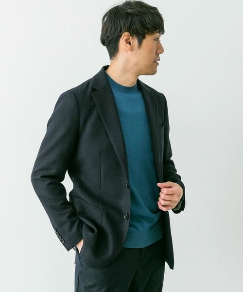 URBAN RESEARCH DOORS / アーバンリサーチ ドアーズ テーラードジャケット | 『イージーケア』LIFE STYLE TAILOR　バーズアイストレッチジャケット | 詳細15