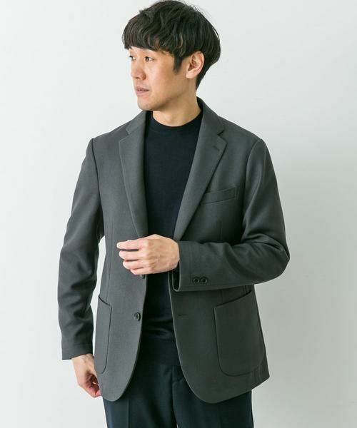 URBAN RESEARCH DOORS / アーバンリサーチ ドアーズ テーラードジャケット | 『イージーケア』LIFE STYLE TAILOR　ウールライクストレッチジャケット | 詳細3