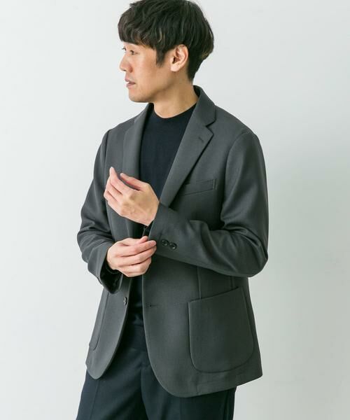 URBAN RESEARCH DOORS / アーバンリサーチ ドアーズ テーラードジャケット | 『イージーケア』LIFE STYLE TAILOR　ウールライクストレッチジャケット | 詳細4
