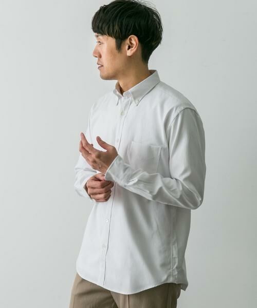 URBAN RESEARCH DOORS / アーバンリサーチ ドアーズ シャツ・ブラウス | 『イージーケア』LIFE STYLE TAILOR　マルチスペックCLASSIC OX BDシャツ | 詳細18
