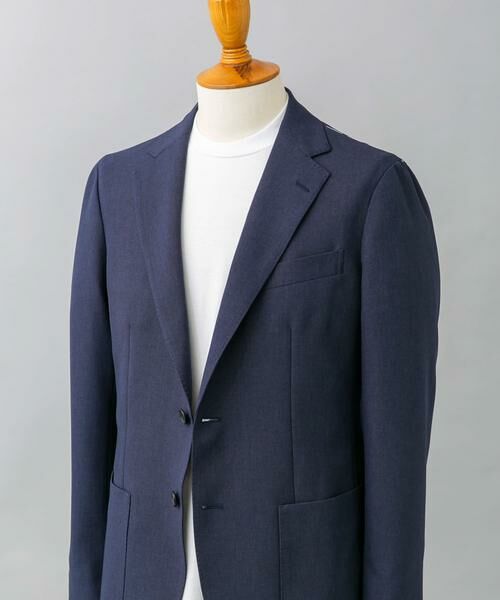 URBAN RESEARCH DOORS / アーバンリサーチ ドアーズ テーラードジャケット | 『イージーケア』LIFE STYLE TAILOR　トロワッシャーストレッチジャケット | 詳細10