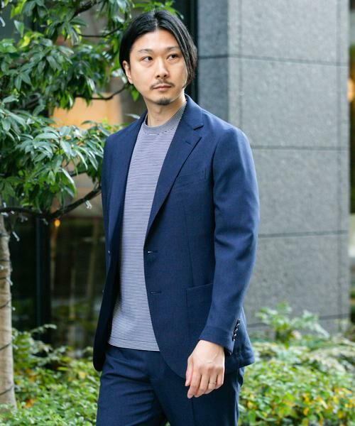 URBAN RESEARCH DOORS / アーバンリサーチ ドアーズ テーラードジャケット | 『イージーケア』LIFE STYLE TAILOR　トロワッシャーストレッチジャケット | 詳細2