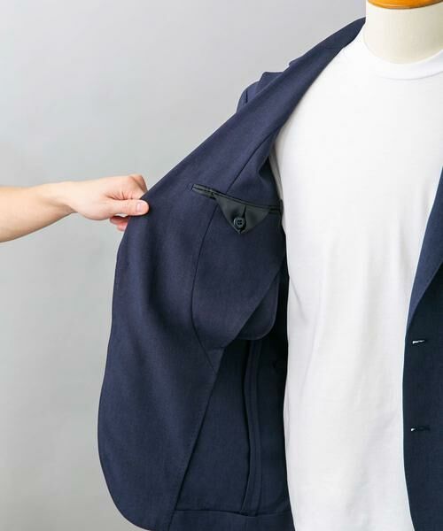 URBAN RESEARCH DOORS / アーバンリサーチ ドアーズ テーラードジャケット | 『イージーケア』LIFE STYLE TAILOR　トロワッシャーストレッチジャケット | 詳細20