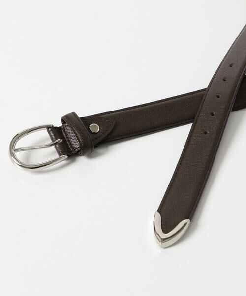URBAN RESEARCH DOORS / アーバンリサーチ ドアーズ ベルト・サスペンダー | LIFE STYLE TAILOR　サフィアーノレザープンターレベルト | 詳細3
