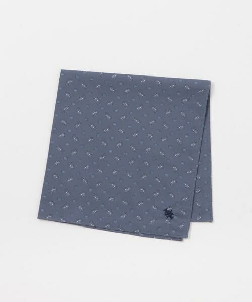 URBAN RESEARCH DOORS / アーバンリサーチ ドアーズ ハンカチ | LIFE STYLE TAILOR　ペイズリー柄コットンハンカチ | 詳細1