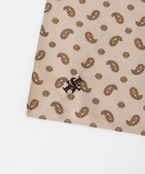 URBAN RESEARCH DOORS / アーバンリサーチ ドアーズ ハンカチ | LIFE STYLE TAILOR　ペイズリー柄コットンハンカチ | 詳細9
