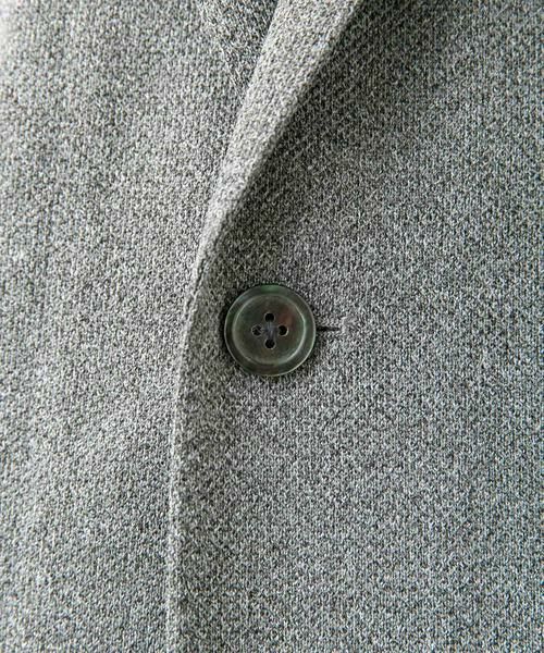 URBAN RESEARCH DOORS / アーバンリサーチ ドアーズ テーラードジャケット | 『イージーケア/防シワ/速乾』LIFE STYLE TAILOR　メランジニットイージーJK | 詳細24