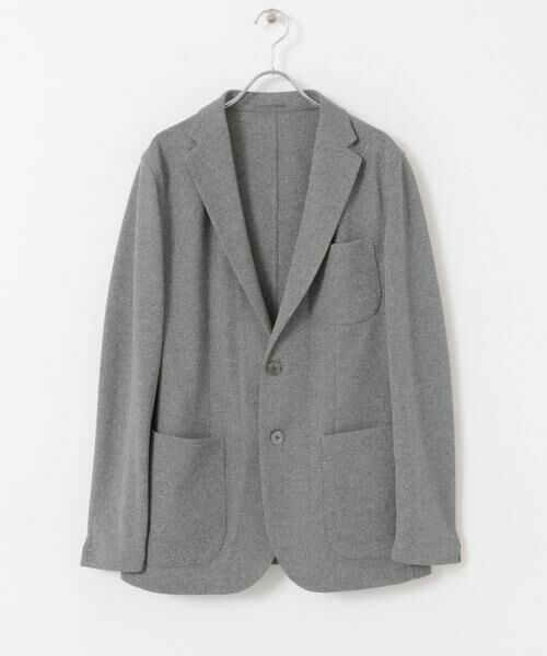 URBAN RESEARCH DOORS / アーバンリサーチ ドアーズ テーラードジャケット | 『イージーケア/防シワ/速乾』LIFE STYLE TAILOR　メランジニットイージーJK | 詳細27