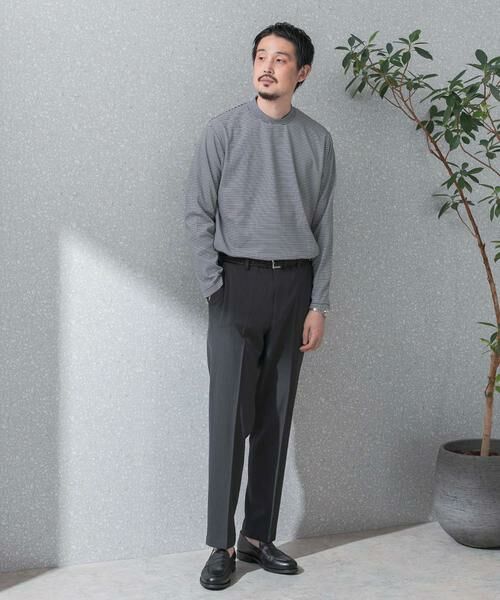 URBAN RESEARCH DOORS / アーバンリサーチ ドアーズ シャツ・ブラウス | 『抗菌/防臭』LIFE STYLE TAILOR　シルケットポンチストレッチ長袖Tシャツ | 詳細6