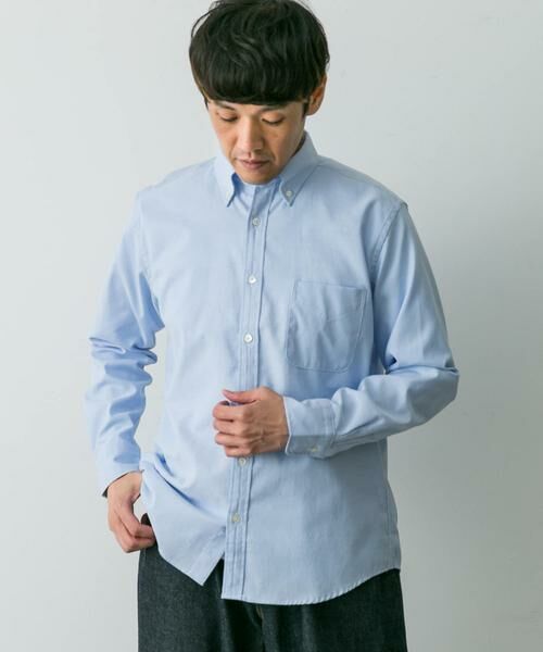 URBAN RESEARCH DOORS / アーバンリサーチ ドアーズ シャツ・ブラウス | 『イージーケア』LIFE STYLE TAILOR　マルチスペック CLASSIC OX BDシャツ | 詳細3