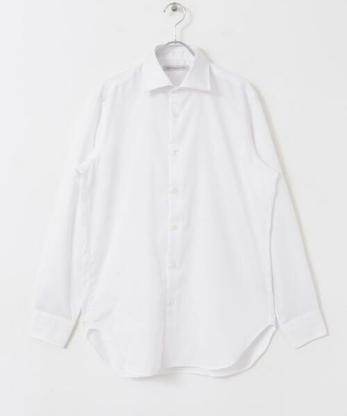 URBAN RESEARCH DOORS / アーバンリサーチ ドアーズ シャツ・ブラウス | 『イージーケア』LIFE STYLE TAILOR　セミワイドツイル無地シャツ | 詳細2