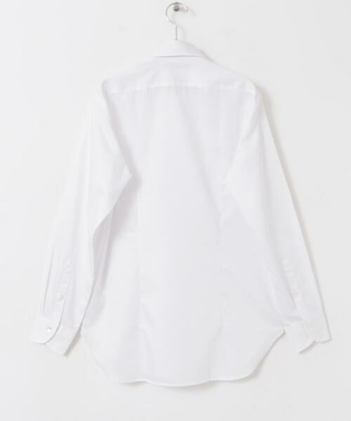 URBAN RESEARCH DOORS / アーバンリサーチ ドアーズ シャツ・ブラウス | 『イージーケア』LIFE STYLE TAILOR　セミワイドツイル無地シャツ | 詳細4