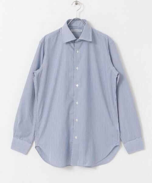 URBAN RESEARCH DOORS / アーバンリサーチ ドアーズ シャツ・ブラウス | 『イージーケア』LIFE STYLE TAILOR セミワイド細ストライプシャツ | 詳細2