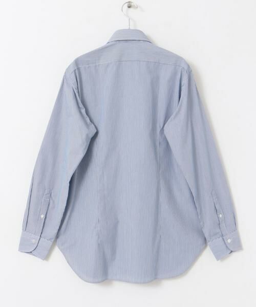 URBAN RESEARCH DOORS / アーバンリサーチ ドアーズ シャツ・ブラウス | 『イージーケア』LIFE STYLE TAILOR セミワイド細ストライプシャツ | 詳細4