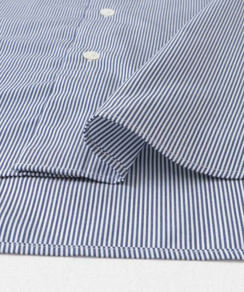URBAN RESEARCH DOORS / アーバンリサーチ ドアーズ シャツ・ブラウス | 『イージーケア』LIFE STYLE TAILOR セミワイド細ストライプシャツ | 詳細5