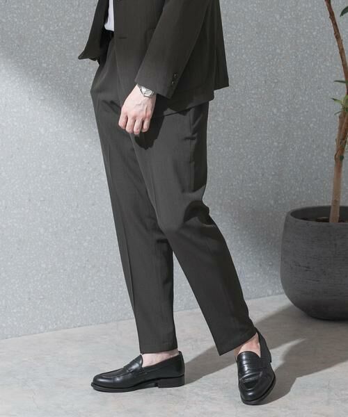URBAN RESEARCH DOORS / アーバンリサーチ ドアーズ スラックス・ドレスパンツ | 『洗濯可/防シワ』LIFE STYLE TAILOR　カルゼストレッチコンフォータブルパンツ | 詳細3