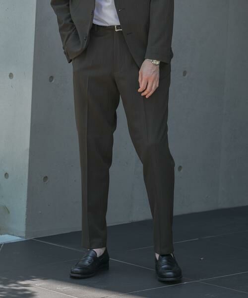 URBAN RESEARCH DOORS / アーバンリサーチ ドアーズ スラックス・ドレスパンツ | 『洗濯可/防シワ』LIFE STYLE TAILOR　カルゼストレッチコンフォータブルパンツ | 詳細8