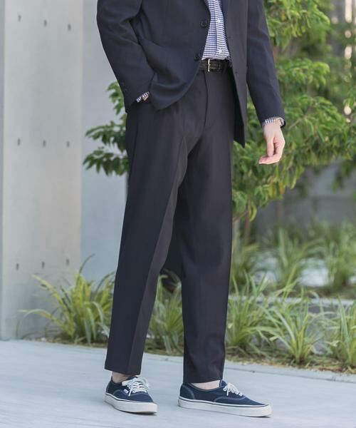 URBAN RESEARCH DOORS / アーバンリサーチ ドアーズ スラックス・ドレスパンツ | 『洗濯可/防シワ』LIFE STYLE TAILOR　カルゼストレッチコンフォータブルパンツ | 詳細12