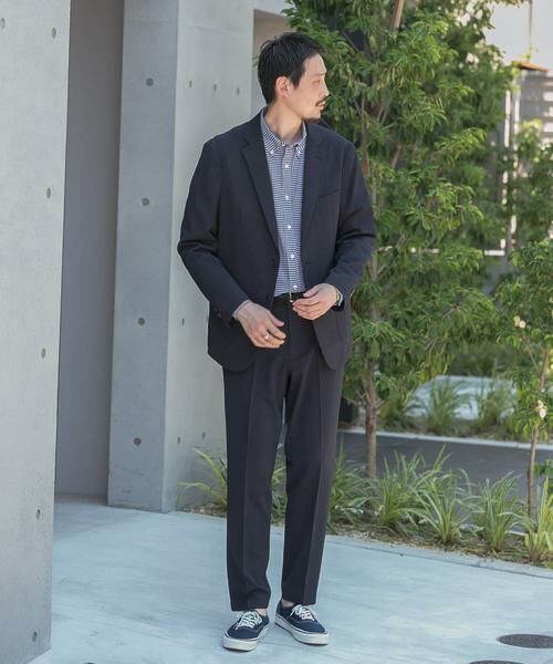 URBAN RESEARCH DOORS / アーバンリサーチ ドアーズ スラックス・ドレスパンツ | 『洗濯可/防シワ』LIFE STYLE TAILOR　カルゼストレッチコンフォータブルパンツ | 詳細14