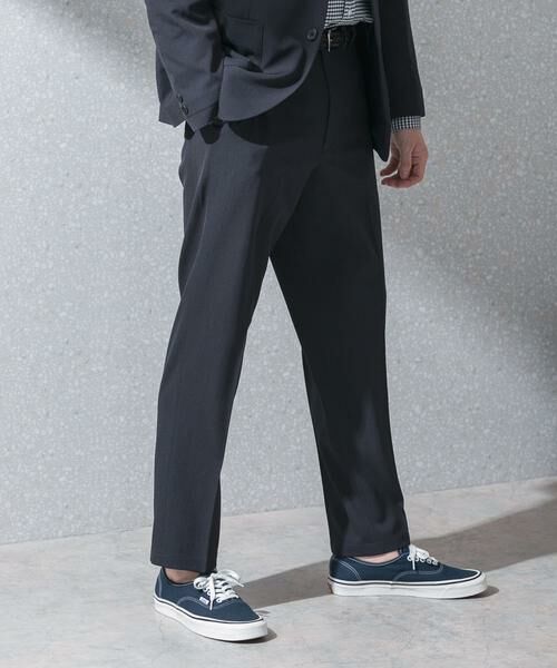 URBAN RESEARCH DOORS / アーバンリサーチ ドアーズ スラックス・ドレスパンツ | 『洗濯可/防シワ』LIFE STYLE TAILOR　カルゼストレッチコンフォータブルパンツ | 詳細17