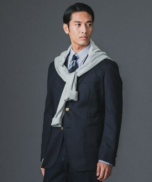 URBAN RESEARCH DOORS / アーバンリサーチ ドアーズ その他アウター | LIFE STYLE TAILOR　メタルボタンブレザー | 詳細1