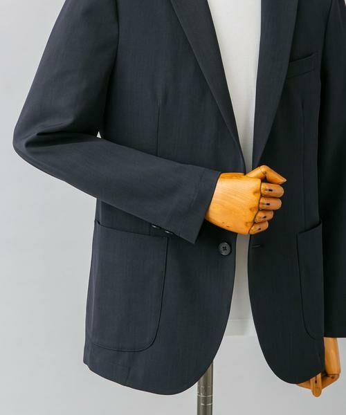 URBAN RESEARCH DOORS / アーバンリサーチ ドアーズ その他アウター | 『洗濯可/防シワ』LIFE STYLE TAILOR　カルゼストレッチコンフォータブルジャケット | 詳細28