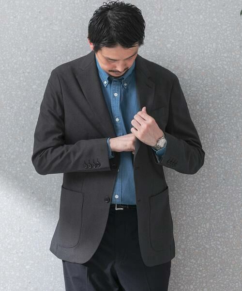 URBAN RESEARCH DOORS / アーバンリサーチ ドアーズ その他アウター | 『洗濯可/防シワ』LIFE STYLE TAILOR TRABESTグレンチェックジャケット | 詳細19